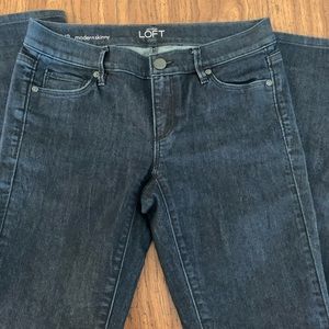 LOFT skinny jeans size 26
